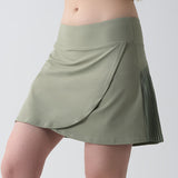 Tennis Skirt with Safety Liner and Pleated Design