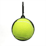 Pet tennis rack tennis set toy ball stand portable hands-free dog walking supplies training ball cover