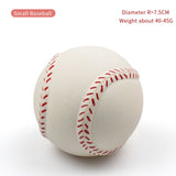 Pet Latex Toy Ball High Elastic Cotton Filled Latex Football For Small Dog Playing Pet Sound Toy Chew Toy Dog Accessories