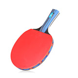 Table Tennis Racket A10 Double-Sided Reverse Rubber Students Beginner Training Two Shots Three Ball Table Tennis Racket Set