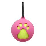 Pet tennis rack tennis set toy ball stand portable hands-free dog walking supplies training ball cover