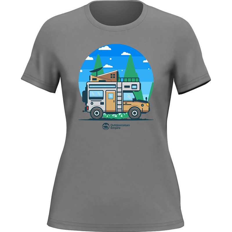 Funny Camping T-Shirt for Women