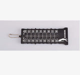 18 Holes Golf Stroke Counters Outdoor Golf Stroke Putt Score Card Score Counter With Key Chain Black